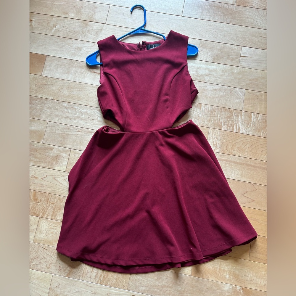 Lulu's Red Sleeveless Fit and Flare Mini Dress